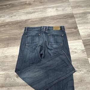 Robert Graham‎ Yates Blue Jeans Dark Wash 36 x 29 Preppy Classic Retro Designer